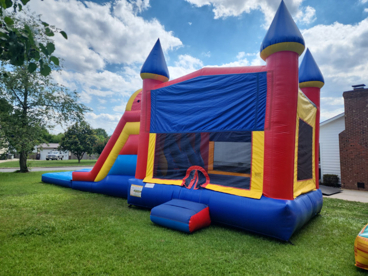 Modular Dual Lane Bounce & Waterslide